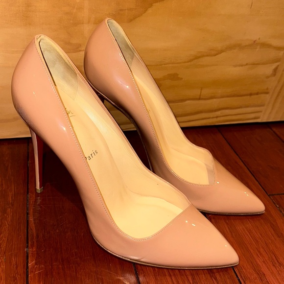 Christian Louboutin Nude Heels - Picture 3 of 6